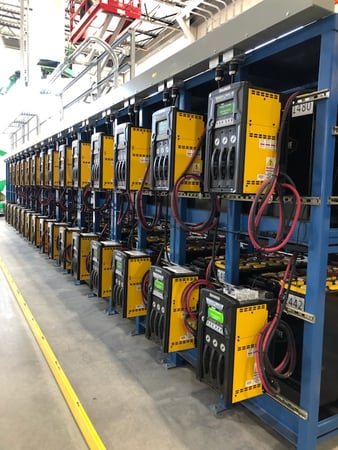 Forklift power systems